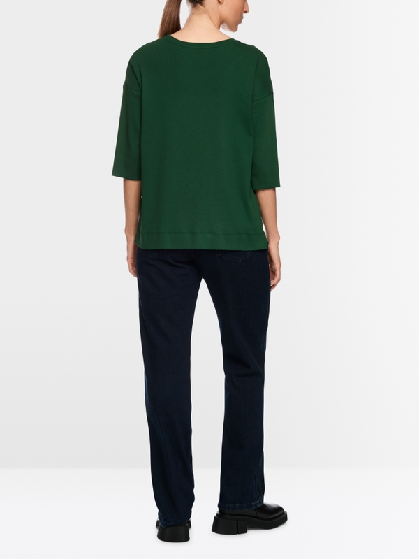 Blusenshirt mit V-Neck