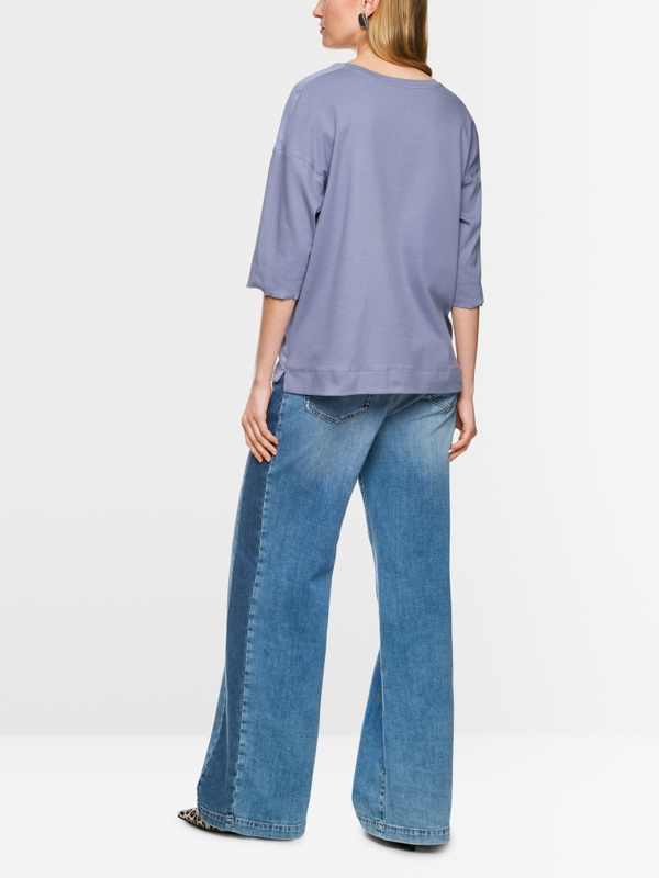Blusenshirt mit V-Neck