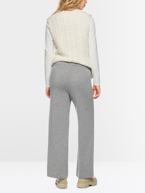 Wijde broek WASHINGTON Knitted in Germany