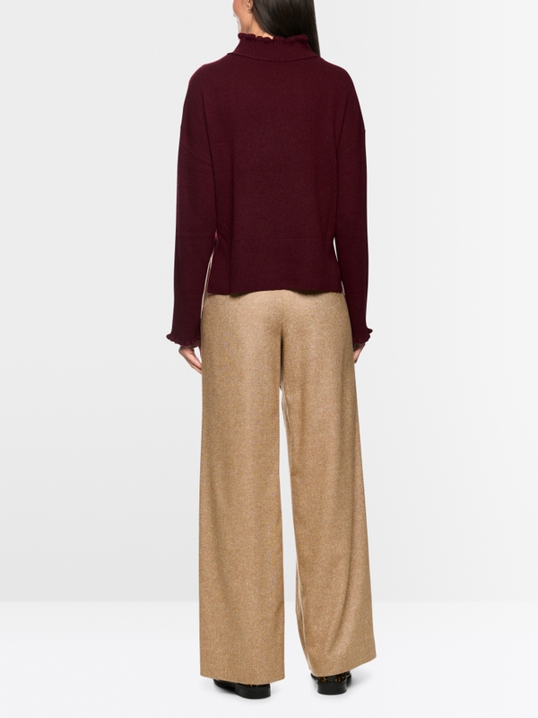 Pull avec détails volants