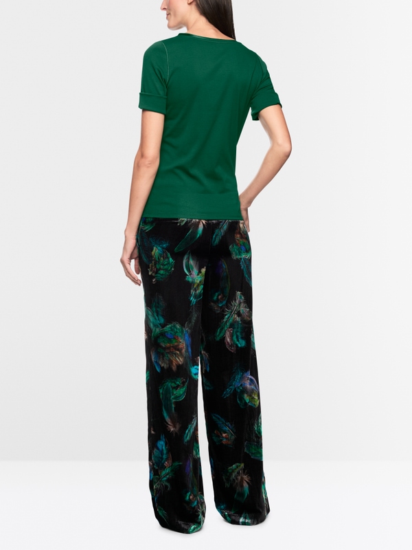 T-shirt met halflange mouwen