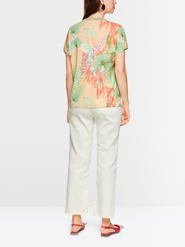 T-shirt à imprimé floral