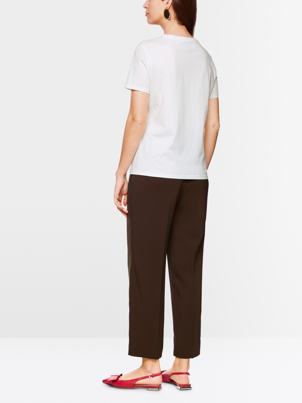 Baumwollshirt mit floralem Print