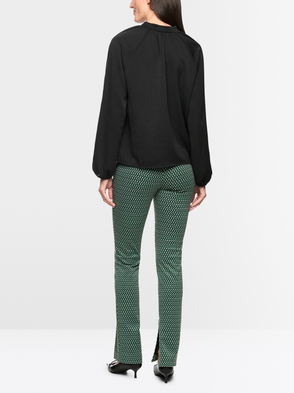 Bluse mit Stehkragen "Rethink Together"