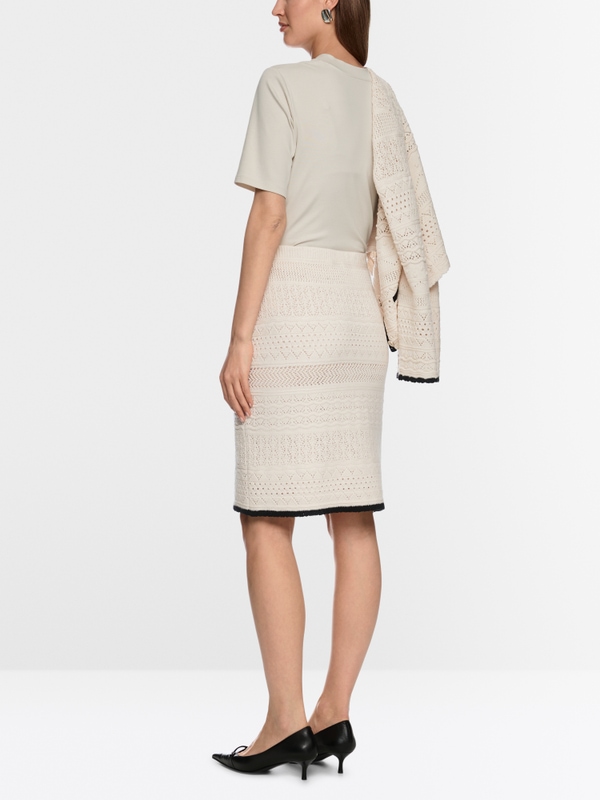 Knitted in Germany ajour skirt