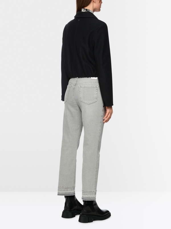 FORLI jeans with flower appliqué