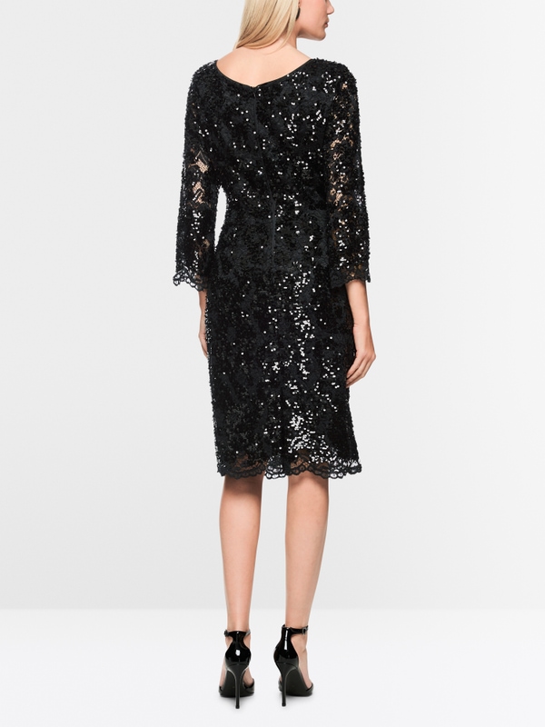 Shimmering lace dress