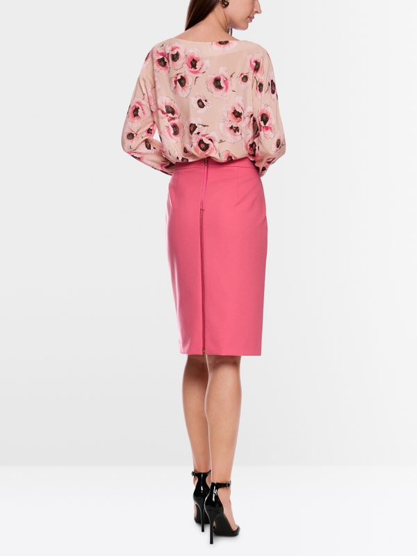 Lockere Viskose-Bluse