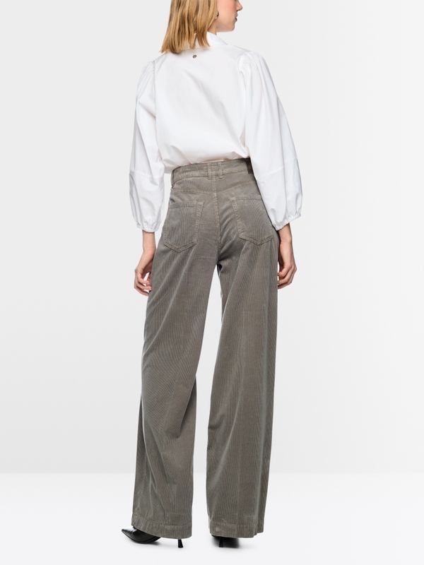 WARRI corduroy trousers with creases