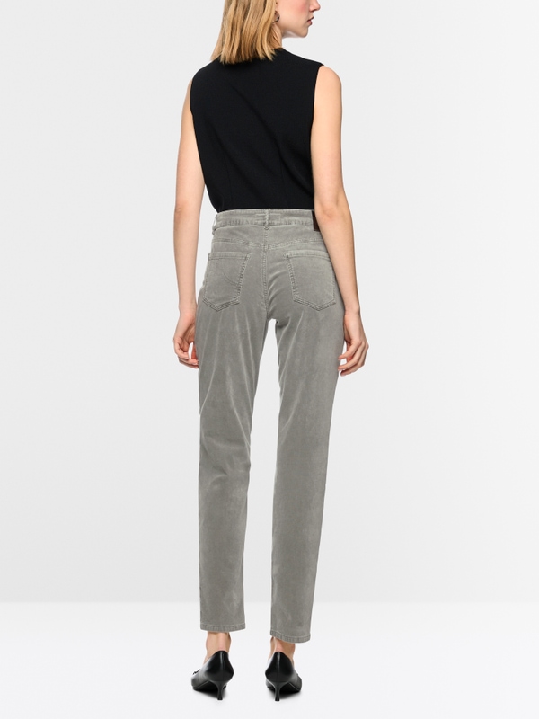 SILEA slim fit velvet trousers