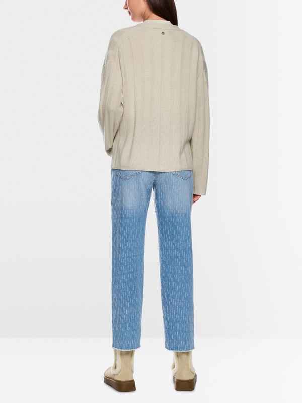 Jeans ROHA in Bouclé-Optik