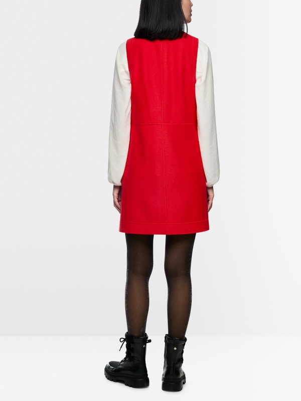 Ärmelloses Kleid "Knitted in Germany"