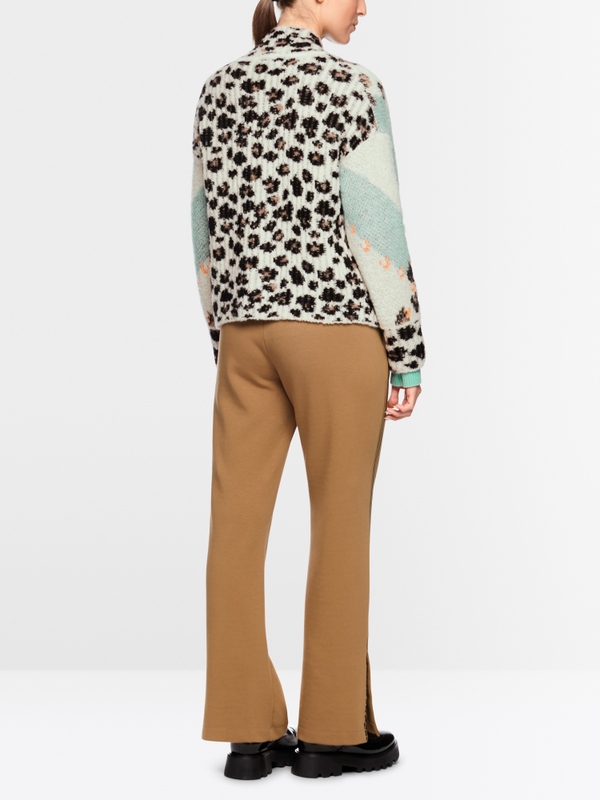Cardigan ouvert – « Knitted in Germany »