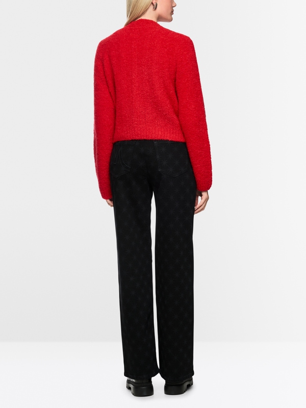 Nahtloser Cardigan – "Knitted in Germany"