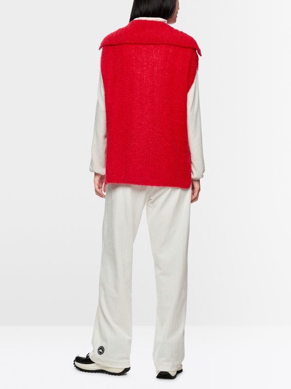 Spencer met kraag – Knitted in Germany