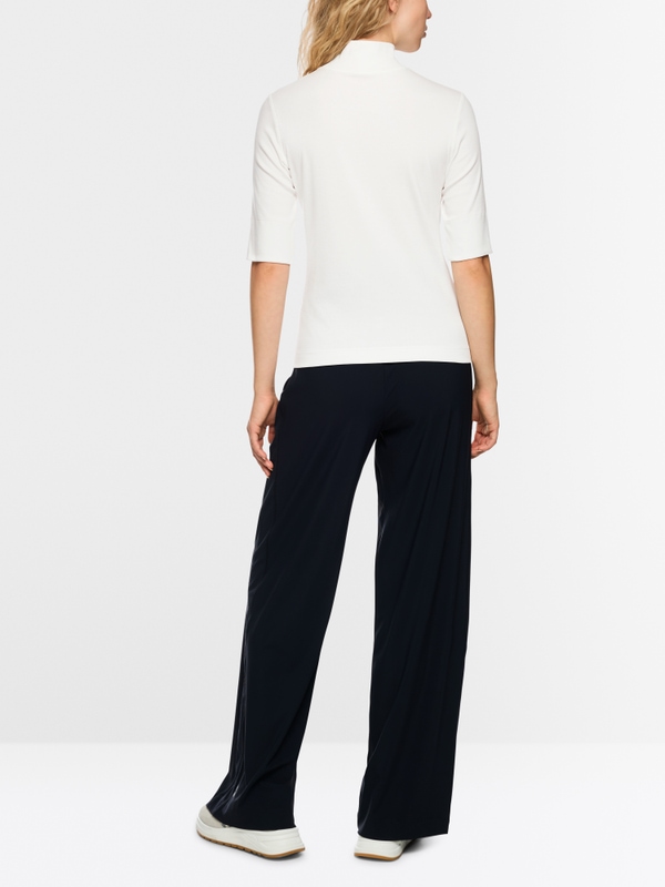 Basic shirt van katoenstretch