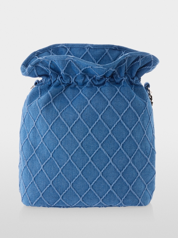 Beuteltasche aus Jeansstoff
