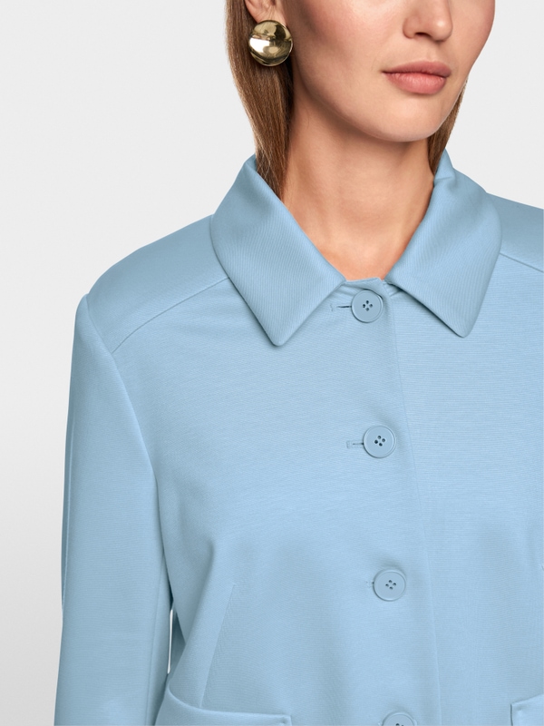 Veste courte avec col Kent