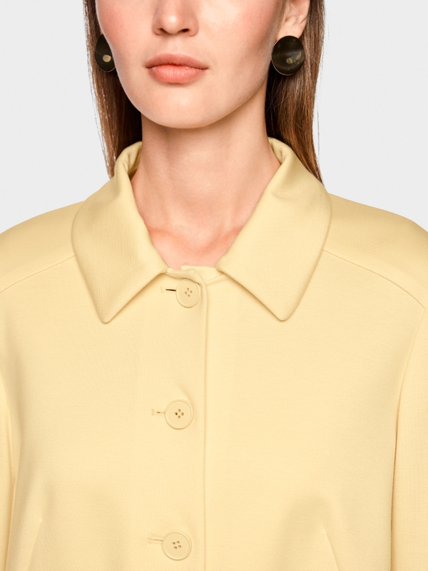 Veste courte avec col Kent