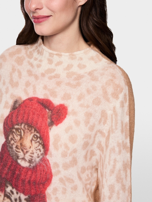 Pull de Noël tricoté en Allemagne