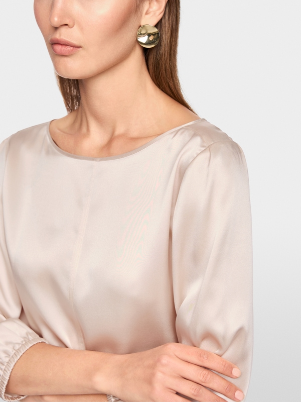 Polo en coton côtelé uni