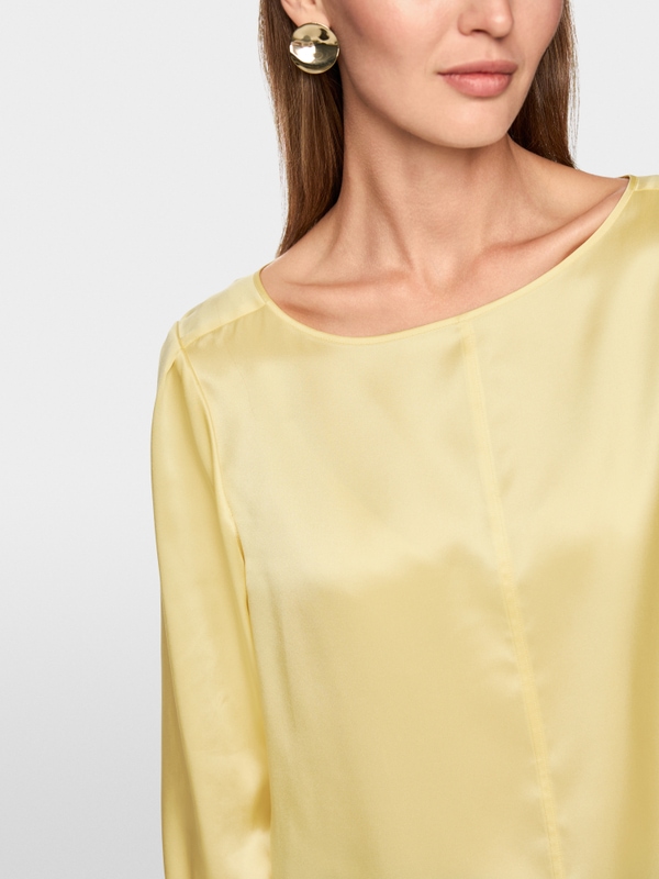 Polo en coton côtelé uni