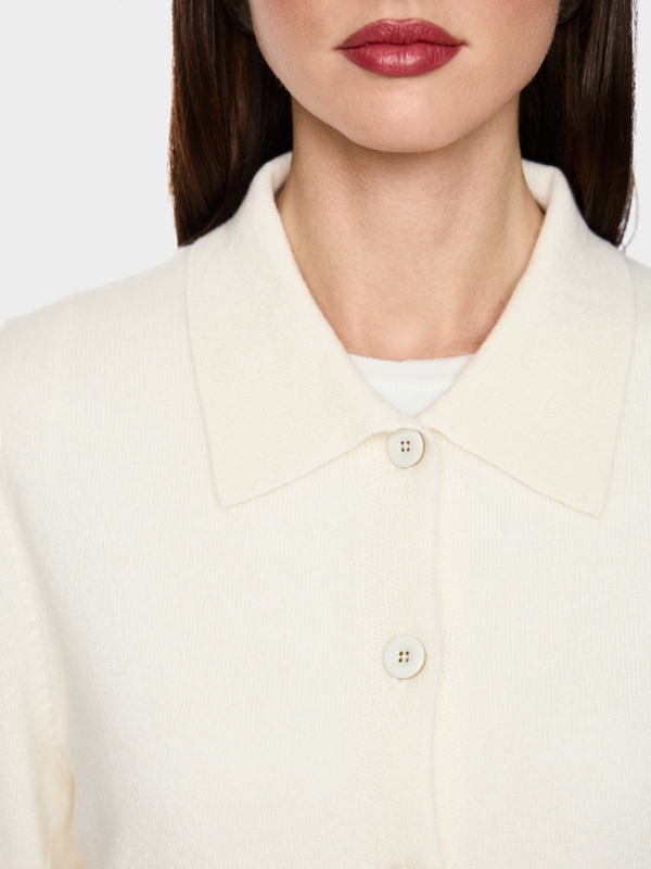 Cashmere cardigan ‘Rethink Together’