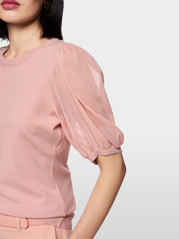 Pull à manches courtes « Knitted in Germany »