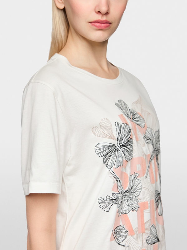 T-shirt à col rond « Rethink Together »