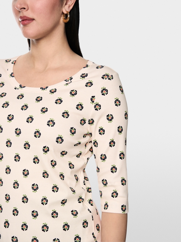 Stretch cotton shirt