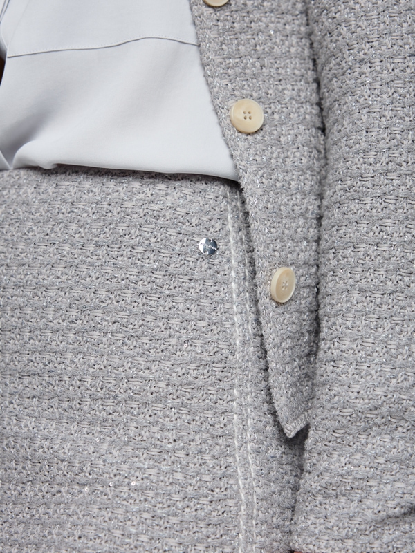 ‘Knitted in Germany’ knitted skirt