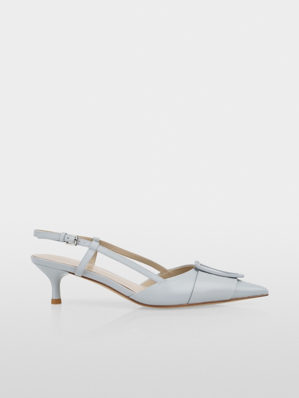 Escarpins élégants en cuir de chèvre