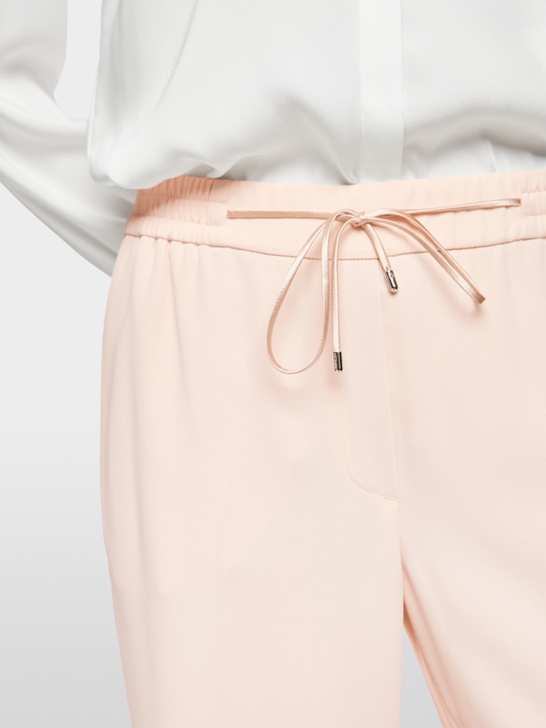 WIDE WASHINGTON pants with drawstring