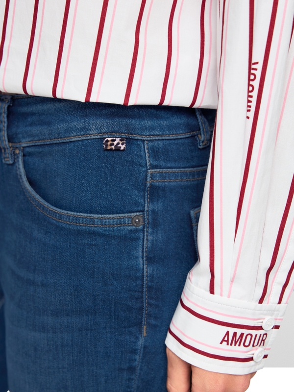 SILVI slim fit jeans with low waist