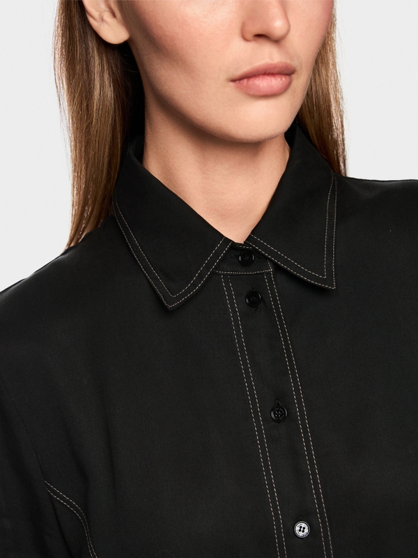 Robe chemisier longue «Rethink Together»