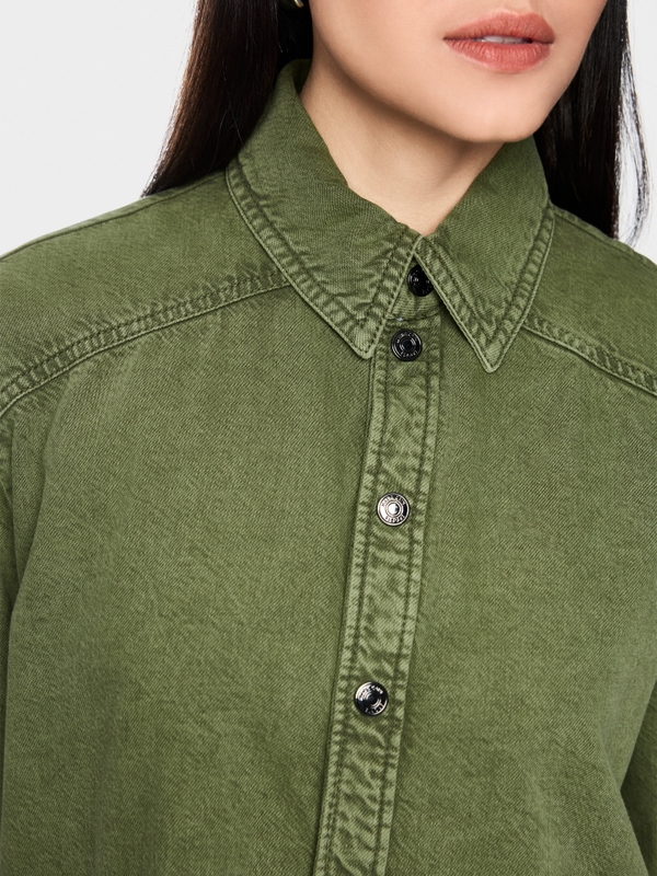 Denim blouse