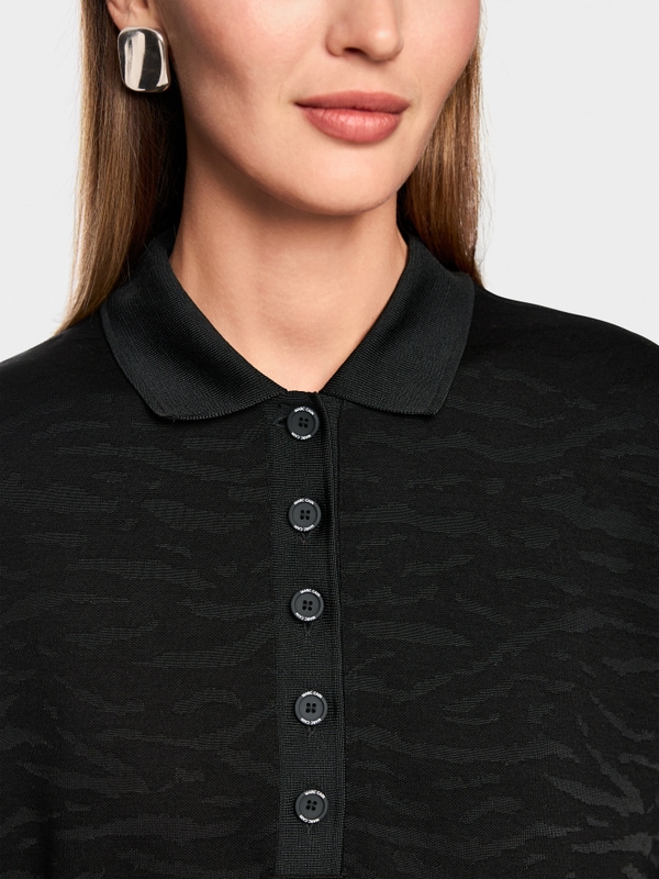 Polo avec imprimé animalier