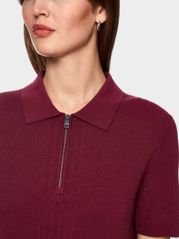 ‘Rethink Together’ knitted polo shirt