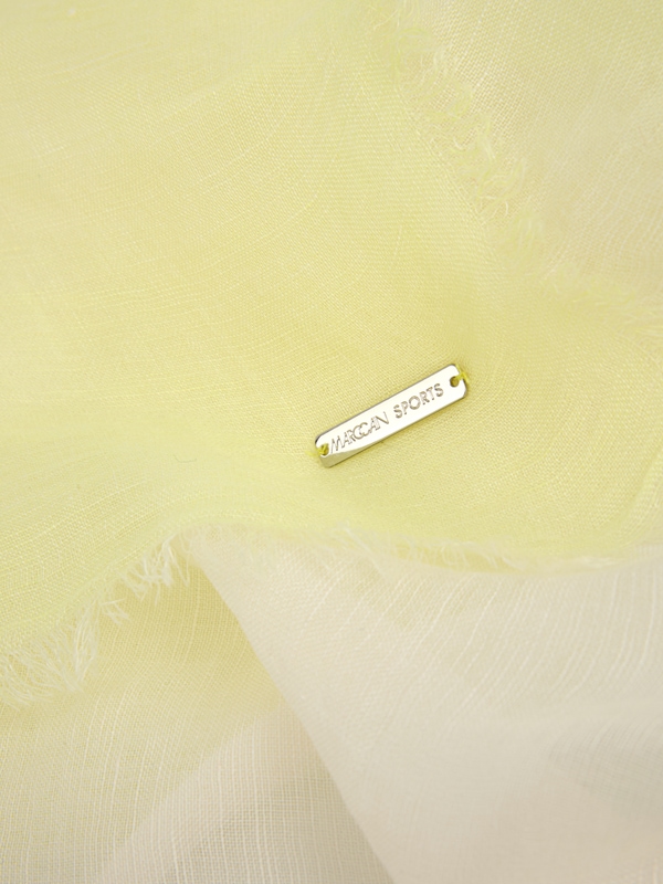 Square scarf with silk content