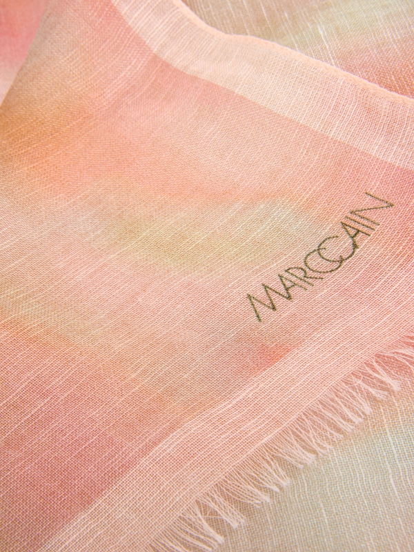 Scarf with all-over print