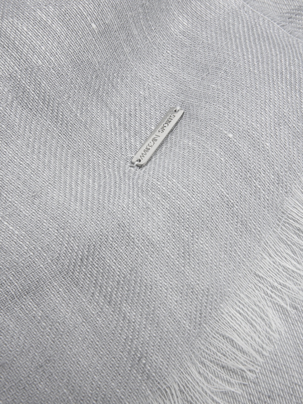 Lightweight linen scarf