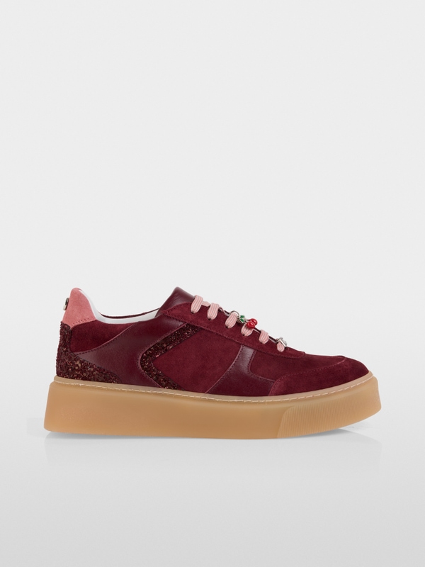 Suede trainers