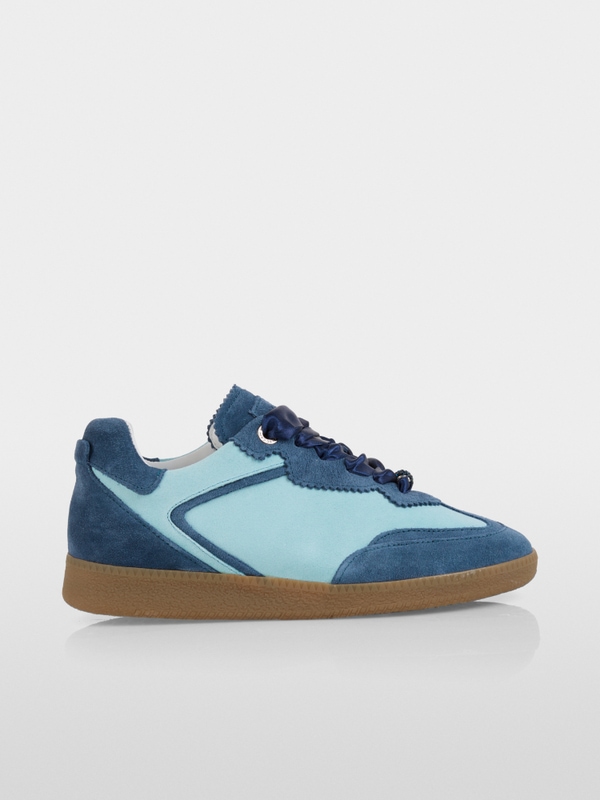 Suede trainers