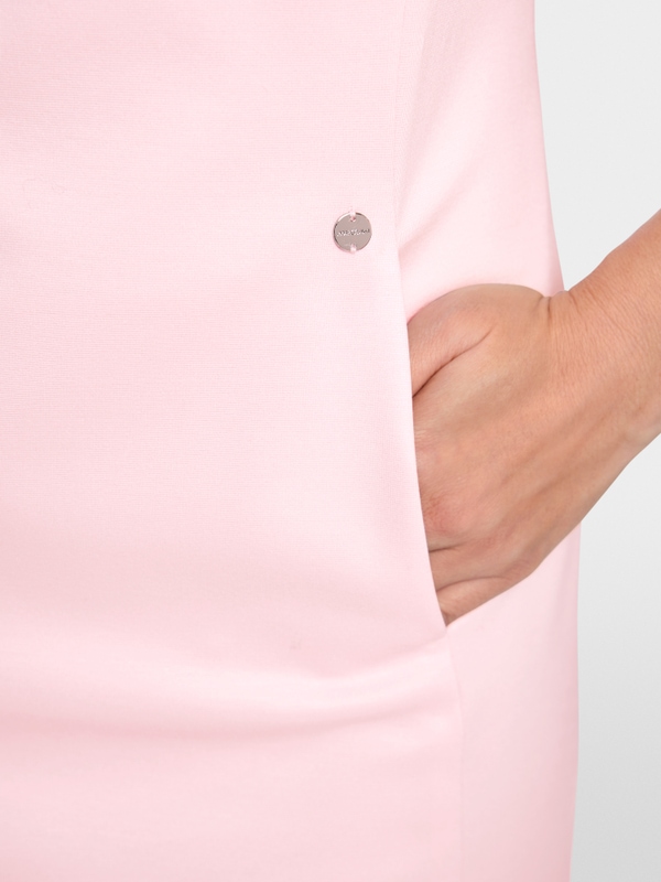 Stretch viscose mini dress