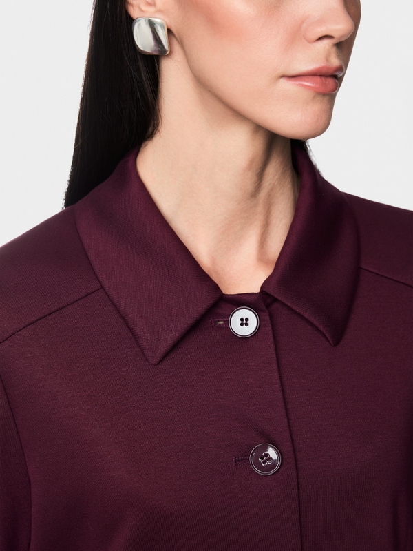 Stretch viscose short jacket