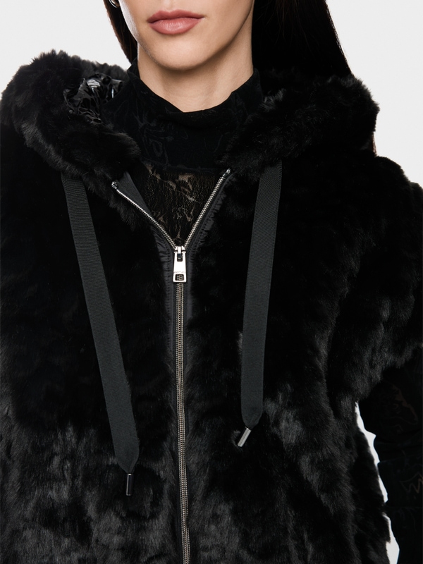 Cosy faux fur waistcoat