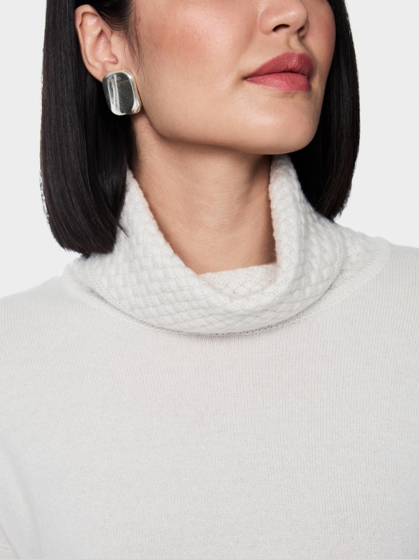 Pull à col roulé Knitted in Germany