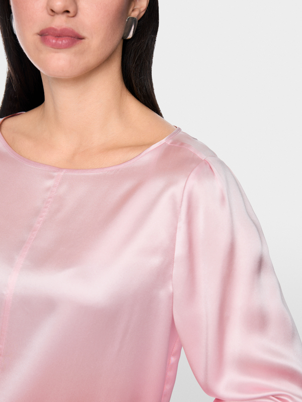 Silk blouse with 3/4 sleeves