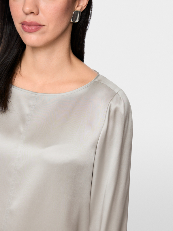 Silk blouse with 3/4 sleeves
