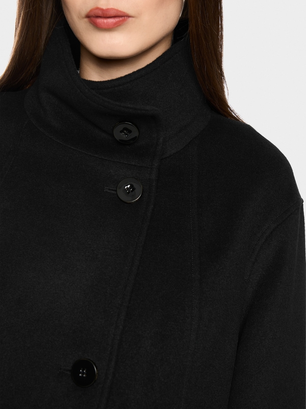 Veste d'extérieur à col montant